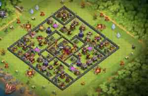 Best Townhall 10 Trophy Base Layouts - Clash Of Clans 