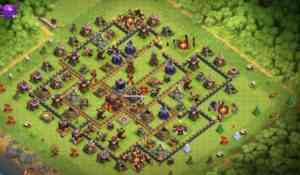 Best Townhall 10 Trophy Base Layouts - Clash Of Clans 