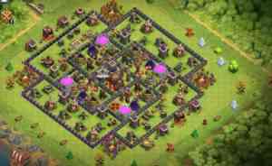 Best Townhall 10 Trophy Base Layouts - Clash Of Clans 